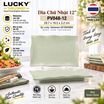 Dĩa Chữ Nhật 12