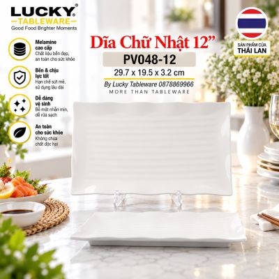 Dĩa Chữ Nhật 12