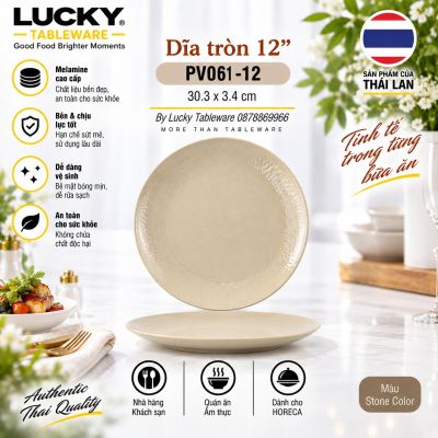 Dĩa tròn 12