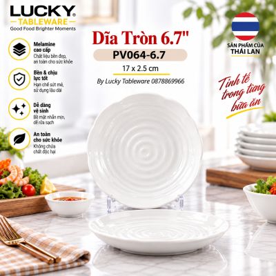 Dĩa Tròn 6.7