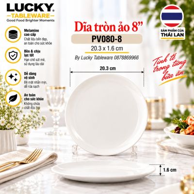 Dĩa tròn ảo 8