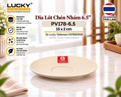 Dĩa Lót Chén Nhám 6.5