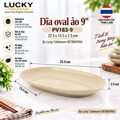 Dĩa oval ảo 9