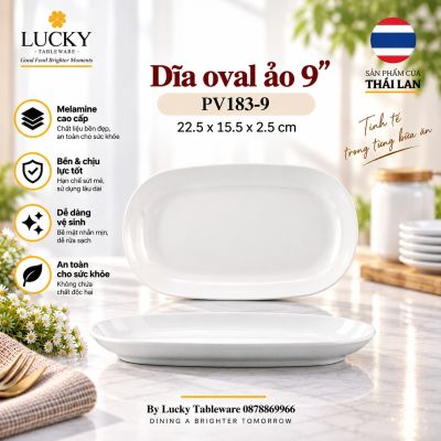 Dĩa oval ảo 9