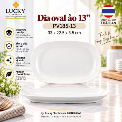 Dĩa oval ảo 13