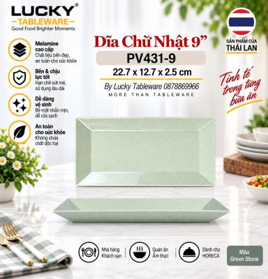 Dĩa Chữ Nhật 9