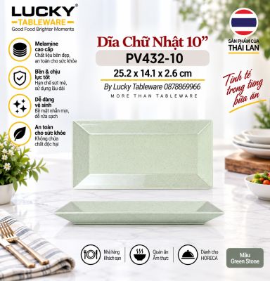 Dĩa Chữ Nhật 10