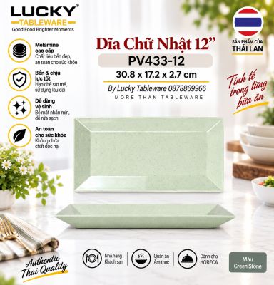 Dĩa Chữ Nhật 12