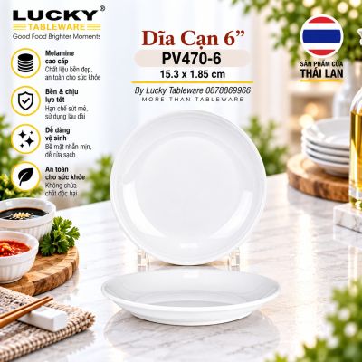 Dĩa cạn 6'' | PV470-6