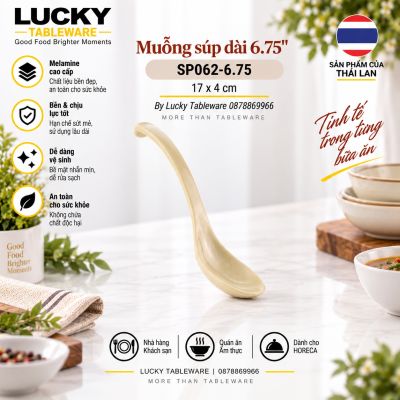 Muỗng súp dài 6.75