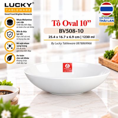 Tô oval 10