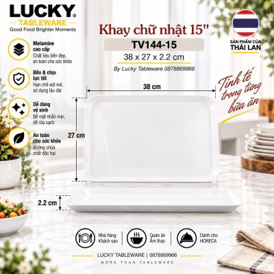 Khay chữ nhật 15