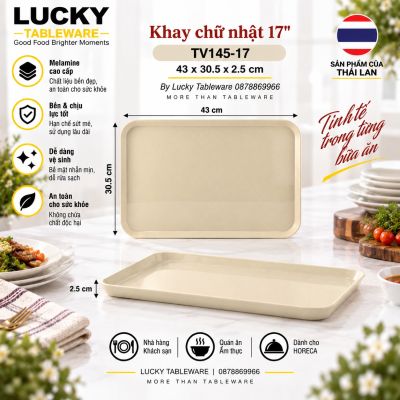 Khay chữ nhật 17