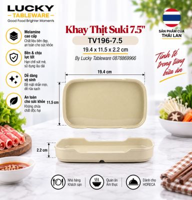 Khay Thịt Suki 7.5