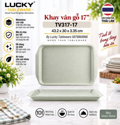 Khay vân gỗ 17