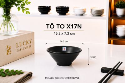 TÔ XOẮN TO X17N NHÁM ĐEN