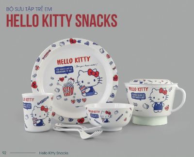 Bộ Muỗng / Nĩa nhỏ Hello Kitty Snacks | SP359 - F359